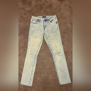 Aeropostale Distressed Bleached Jeans 32x34
